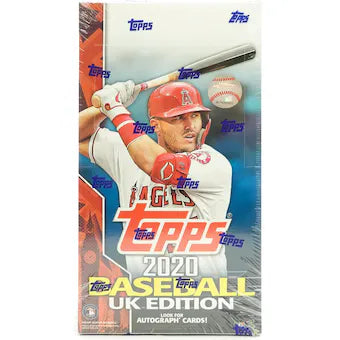 2020 Topps Baseball UK Edition Hobby Box