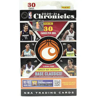 2020-21 Panini Chronicles Basketball Hanger Box