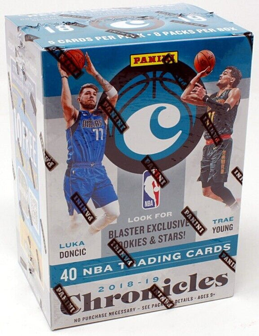 2018-19 Panini Chronicles Basketball Blaster Box