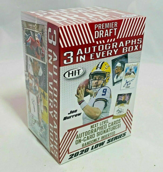 2020 Sage Hit Premier Draft Low Series Football Blaster Box
