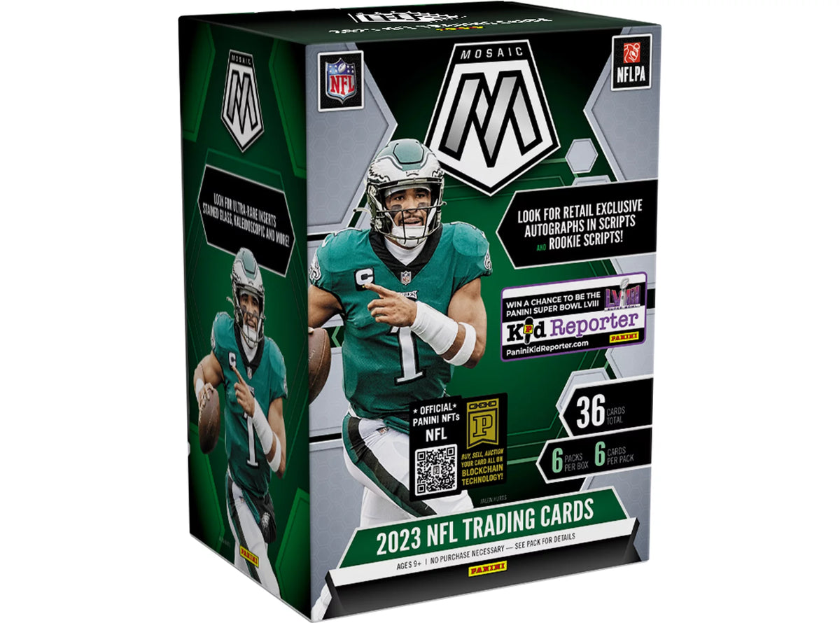 2023 Panini Mosaic Football Blaster Box - Orange Parallels
