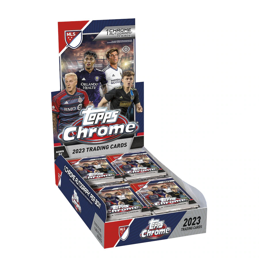 2023 Topps Chrome MLS Soccer Hobby Box