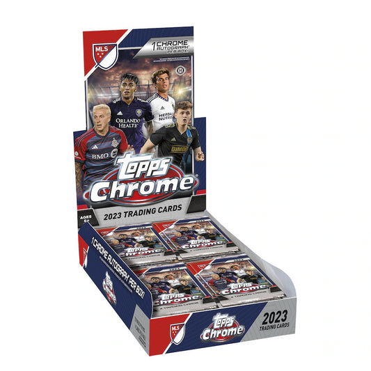 2023 Topps Chrome MLS Soccer Hobby Box