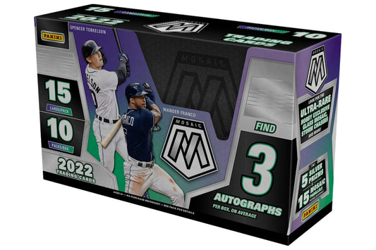 2022 Panini Mosaic Baseball Hobby Box