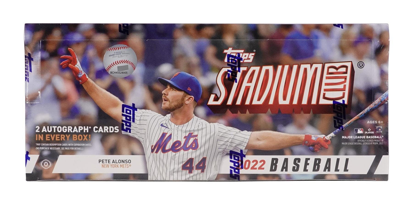 2022 Topps Stadium Club Hobby Box