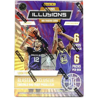 2020-21 Panini Illusions Basketball Blaster Box